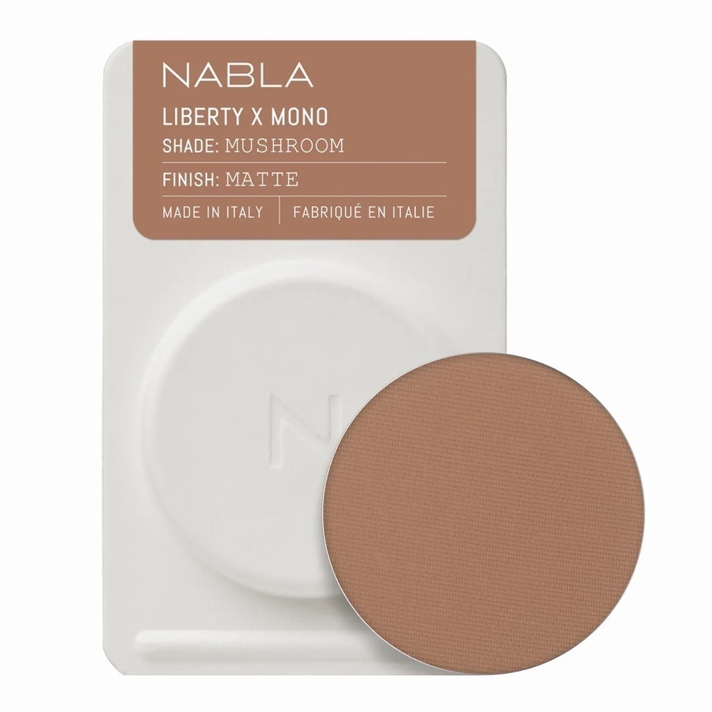 Nabla Cosmetics Liberty X Mono Matte Eyeshadow in Mushroom